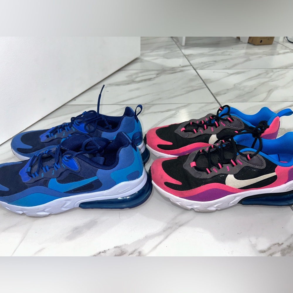 Blue and Pink Nike React Bundle